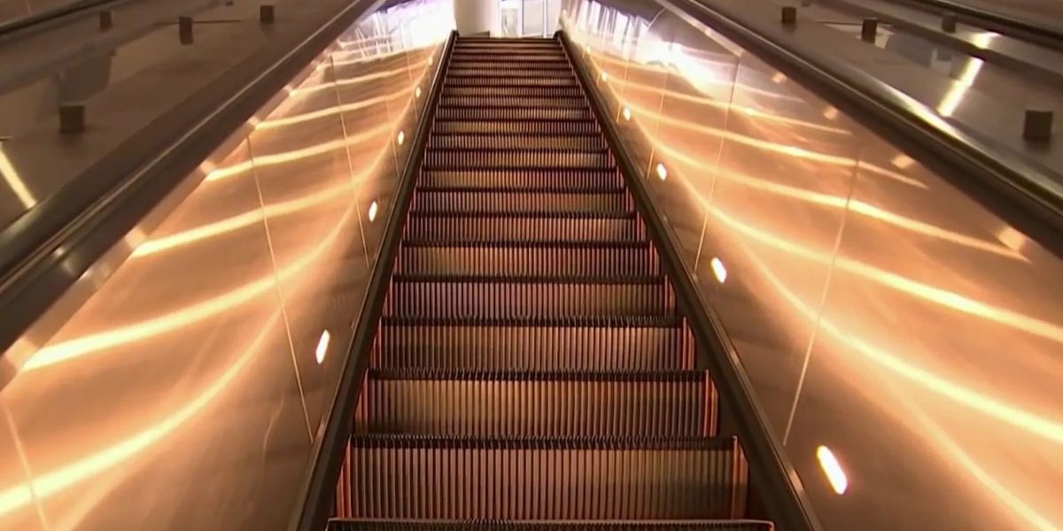 Farragut North K Street Entrance Welcomes Commuters with Upgraded Escalators