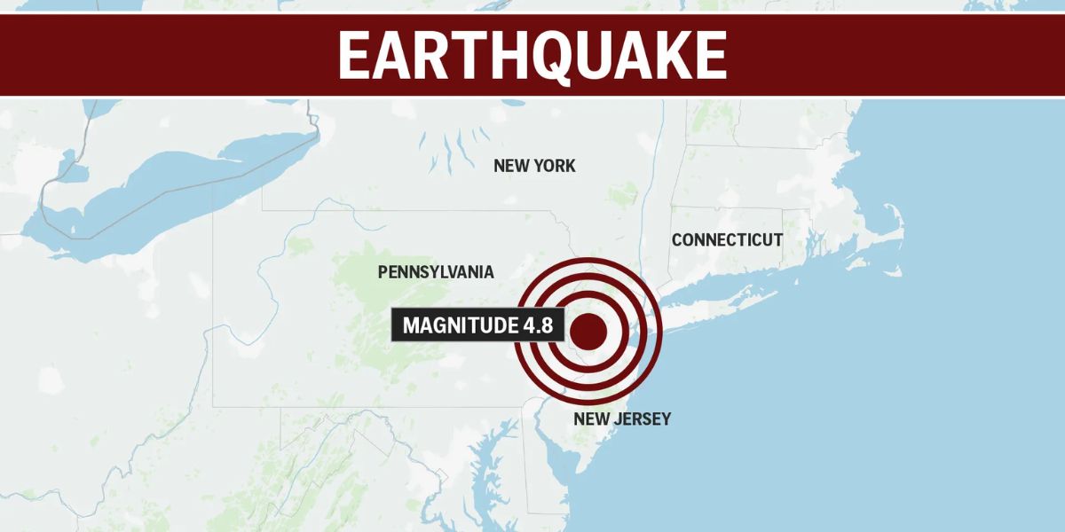 4.8 Magnitude Quake Shakes Whitehouse Station, Felt Across the East Coast