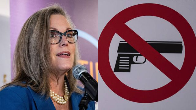 Arizona Governor Katie Hobbs Strikes Down GOP's 'Great' Gun Bill (2)