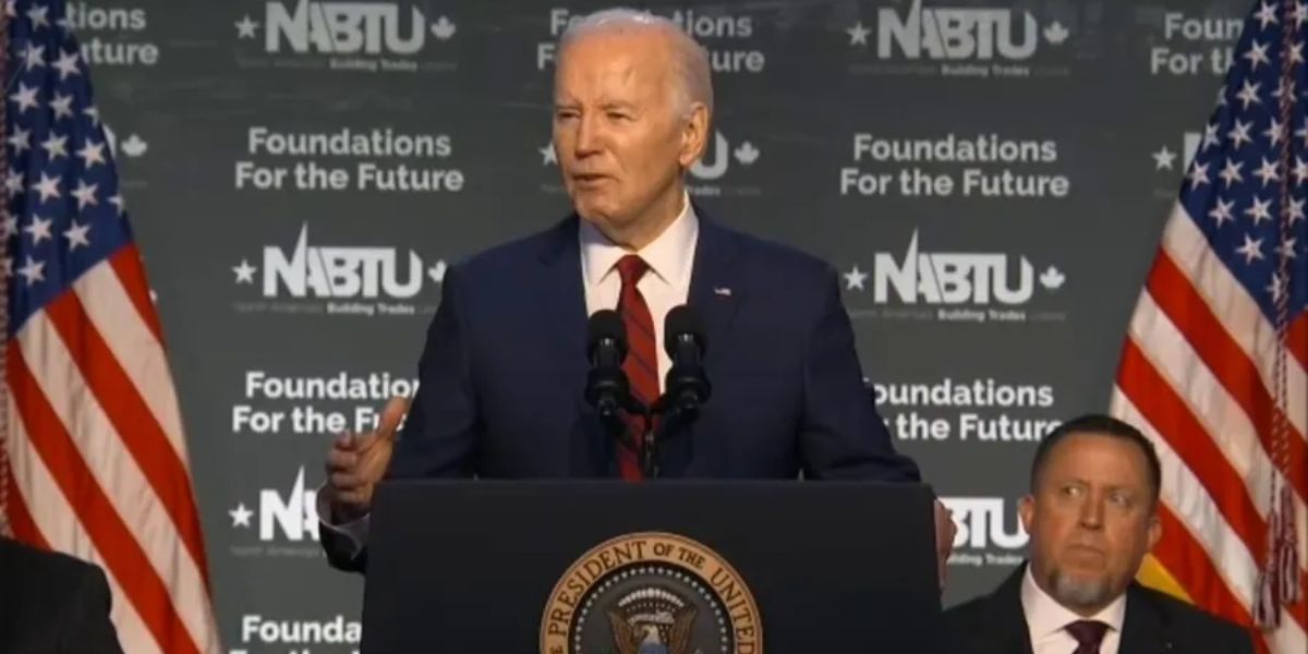 Biden's Teleprompter Error Script Instructions Overheard During Speech - 'Four More Years, Pause'