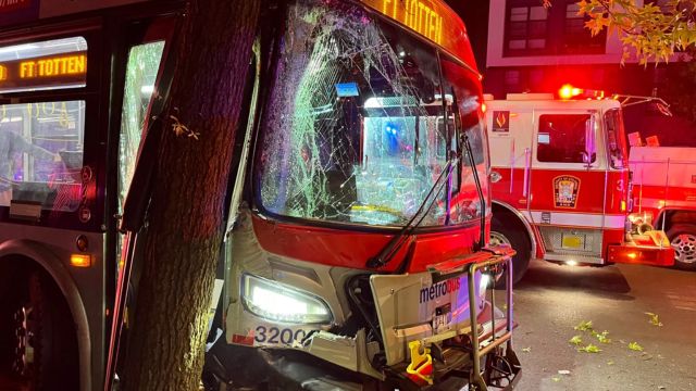 Broken-Heart! Eight Injured In Crash Between Metrobus And Sedan In Northeast DC (1)