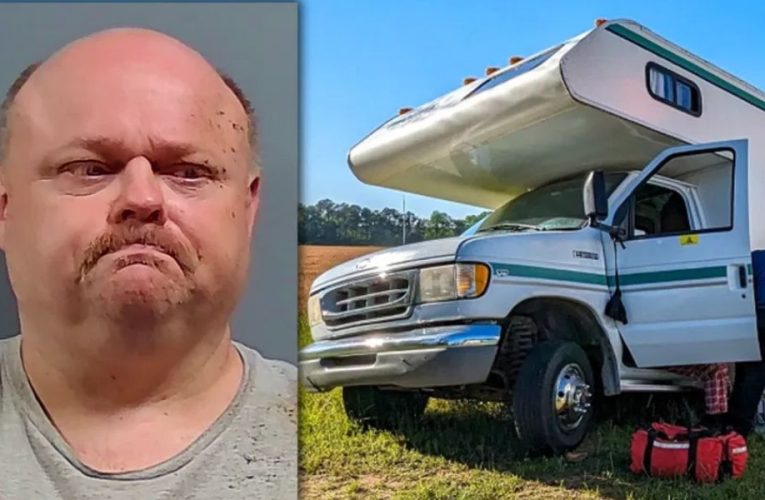 Escambia County Firefighter Assaulted by Dog While Assisting at RV Crash; Driver Taken Into Custody