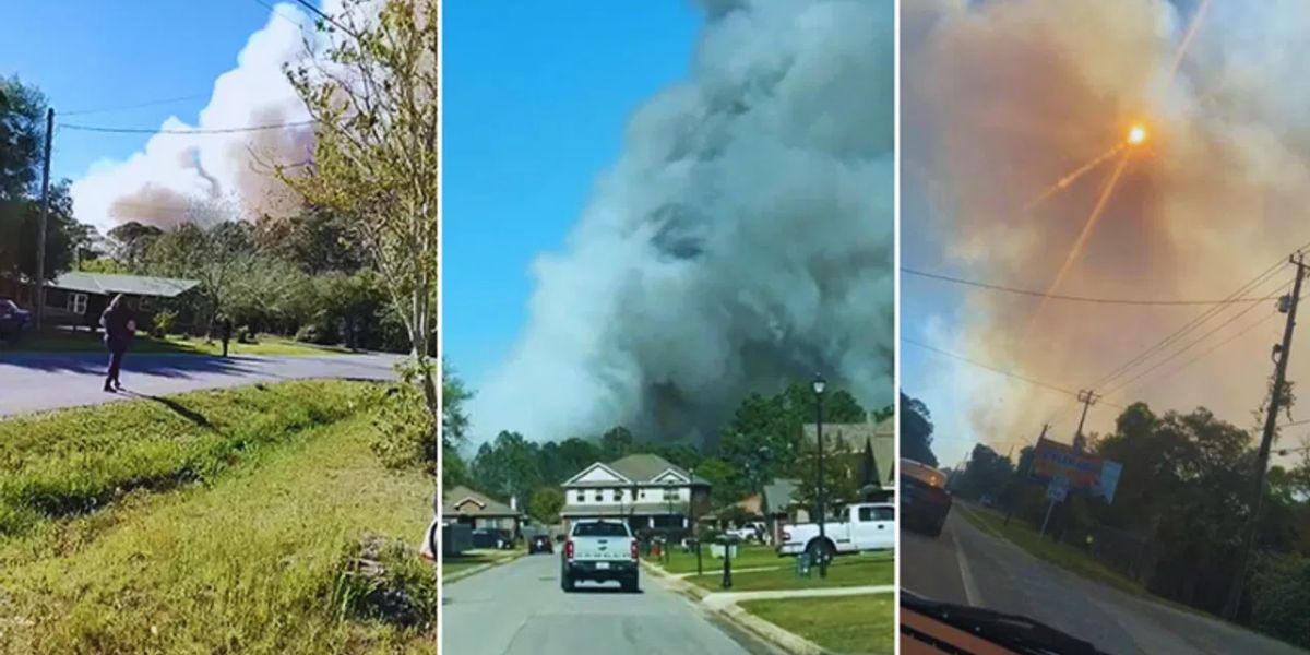 Latest Update Gulf Beach Highway Brush Fire Containment Reaches 30%