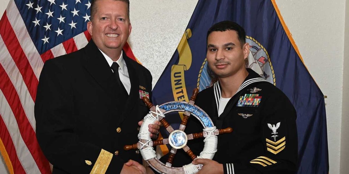 Miami-Dade Sailor Honored with Award in Texas by U.S. Navy
