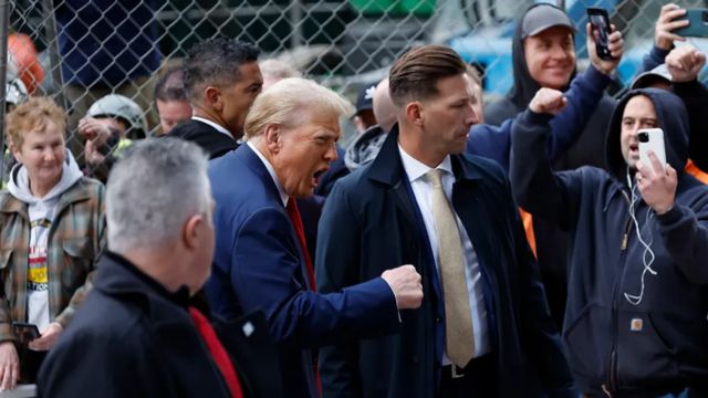 NY Union Members Laud Trump Support 'Through the Roof' Following Visit (1)