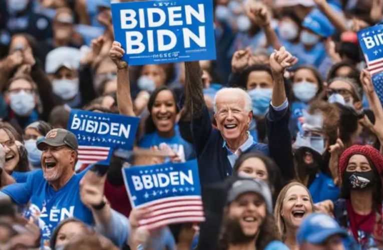 Progressive Activists Celebrate as Democrats Cast Protest Votes Against Biden