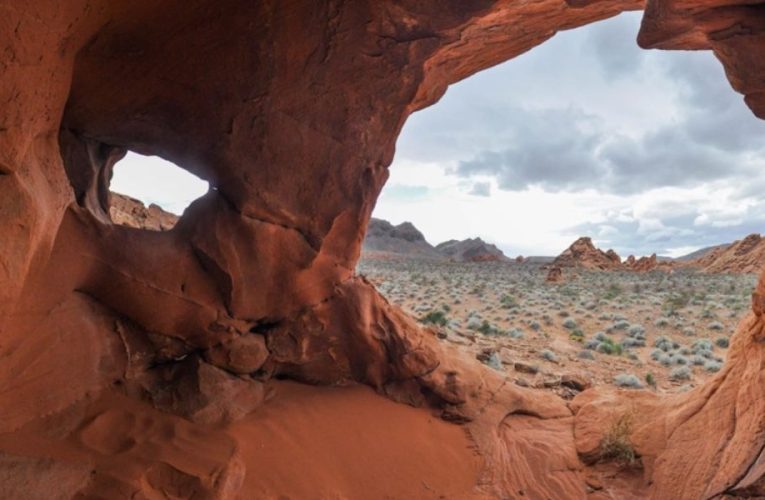 There Is A Destruction of Nevada’s Ancient Rock Formation Captured on Camera