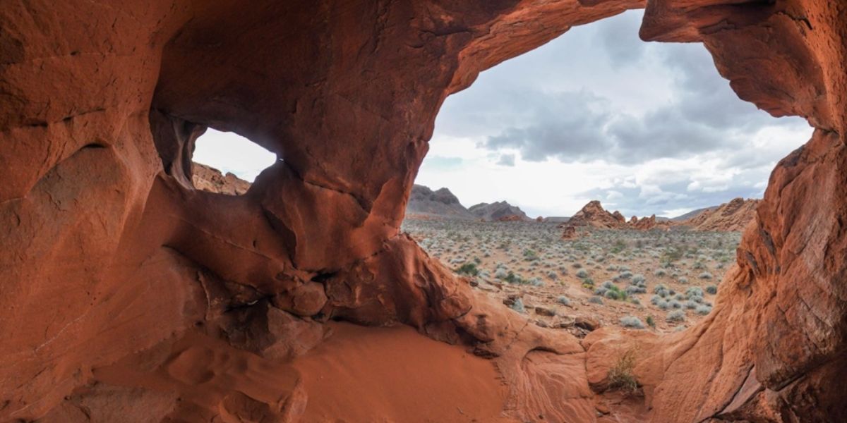 There Is A Destruction of Nevada's Ancient Rock Formation Captured on Camera