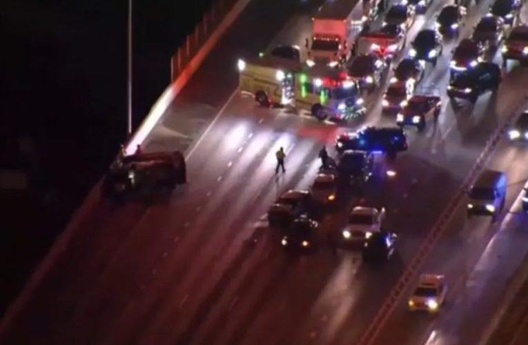 Traffic Alert: Northbound Lanes of Palmetto Expressway Closed After Early Morning Crashes