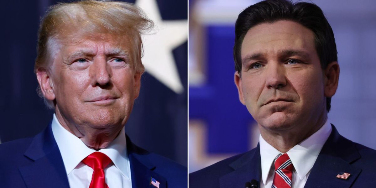 Trump and Desantis Meet in Miami for the First Time Since the Fl Governor Quit the GOP Primary