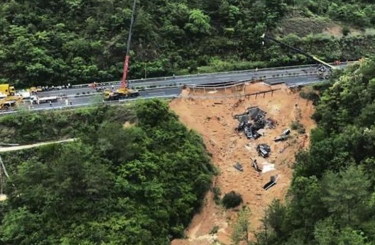 48 Confirmed Dead In Southern China Highway Collapse, Search Efforts Persist