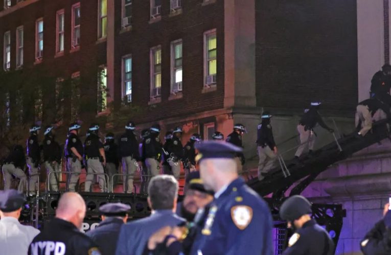 BREAKING! Columbia University Incident, Police Move In, Arrest Protesters On Campus