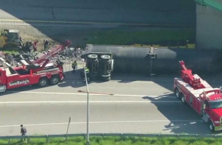 “Big Highway Havoc?” Truck Accident Spills Scrap Metal In Northwest Indiana