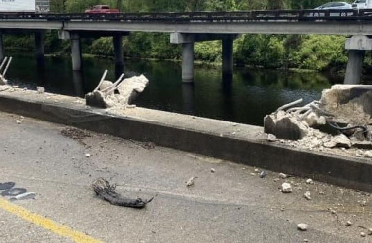 Bridge Bash: Guardrail Damage Causes 12-hour Highway Closure