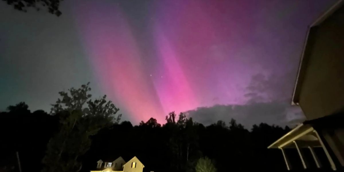 Don't Miss Out Northern Lights Show Tonight in WV, OH, and KY