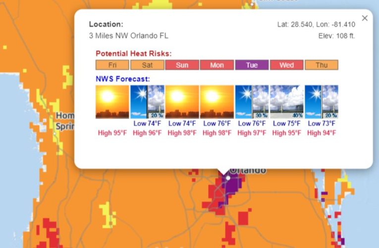 Heatwave Alert! Orlando’s Memorial Day Weekend Outlook, ‘SEE HERE’