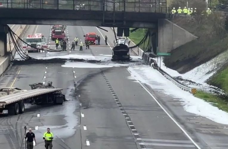 I-95 Through Connecticut To Remain Closed For Days After Fiery Crash, Governor Advises