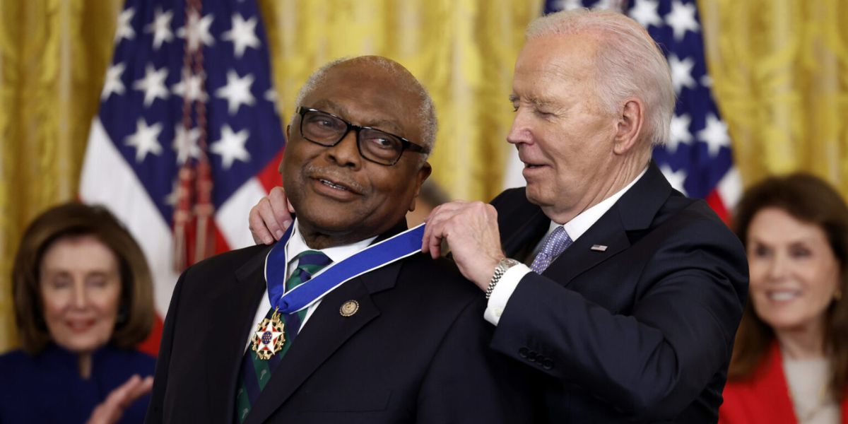 Inspirational Achievement! Rep. James Clyburn Receives Presidential Medal of Freedom