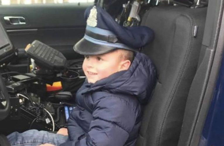 Massachusetts Police Restore Joy To 4-Year-Old Boy After Tricycle Theft