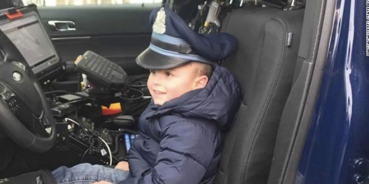 Massachusetts Police Restore Joy to 4-Year-Old Boy After Tricycle Theft