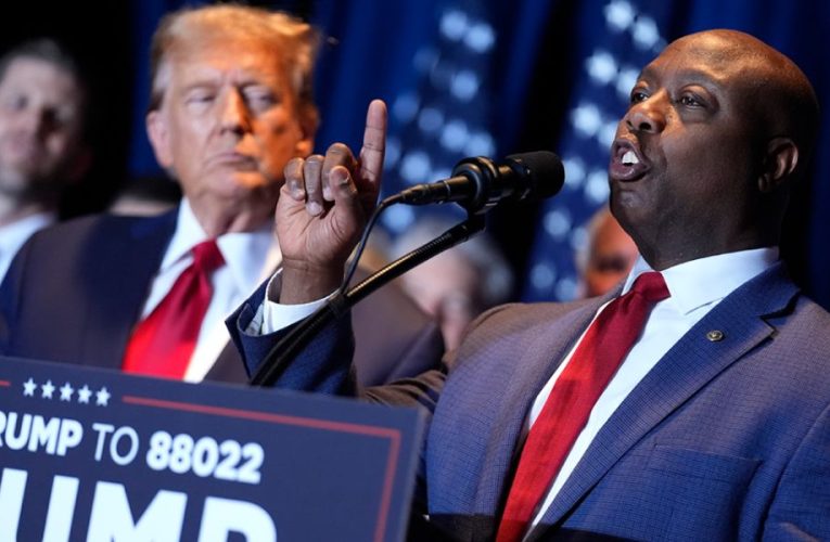 Senator TIM SCOTT Dodges Questions on TRUMP’s FBI Raid Claims Amid VP Speculation