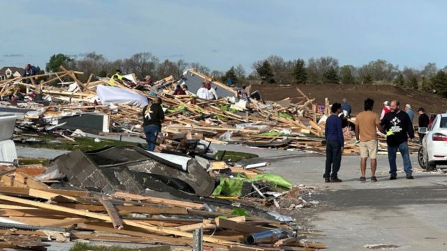 Suddenly! Fatal Twister Strikes Kansas, 1 Dead, 3 Injured Amid Vortex Outbreak (1)