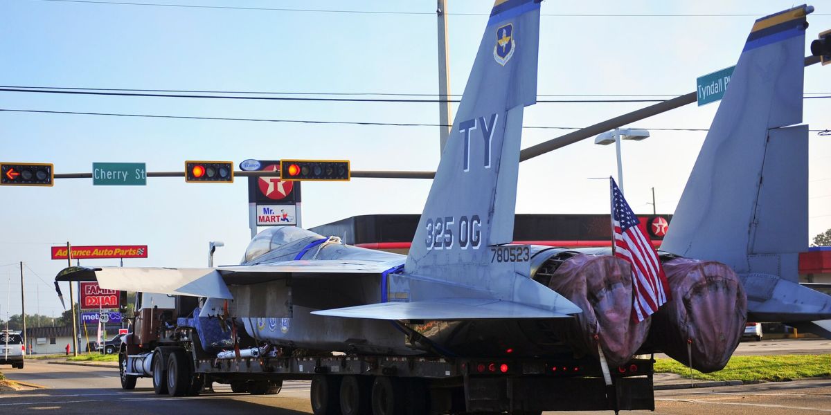 Unexpected Visitor! F-15 Eagle Takes Up Residence in DeBary, Florida