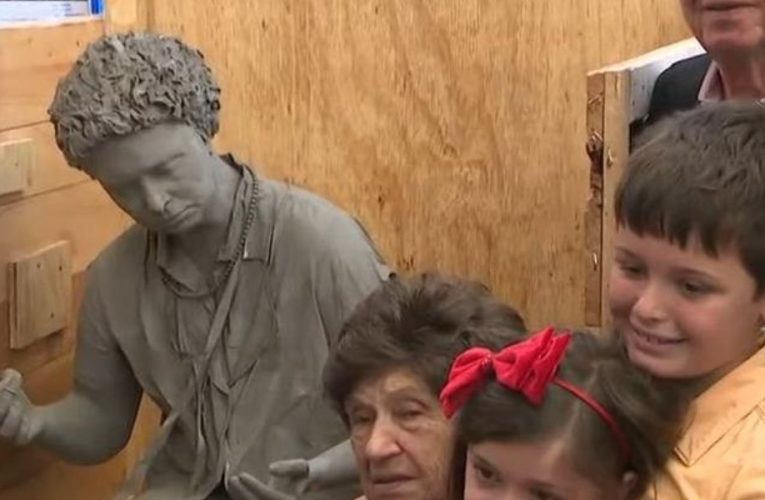 Watch “SCARY”! 95-Year-Old Woman’s Joy As Missing Sculpture Is Found After 40 Years”