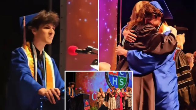 ‘My Father Died Yesterday’ High Schooler Delivers Graduation Speech Just Hours After Funeral (1)