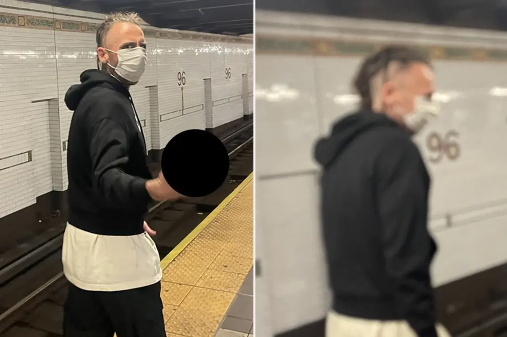 NYPD investigates creepy groping of 16-year-old girl on NYC subway station.