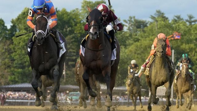 Dornoch Stuns Crowd, Claims Victory in First Saratoga Belmont Stakes at 17-1 Odds (1)