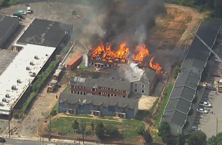 Inferno Engulfs Northwest Atlanta Apartment Complex, Residents Evacuate