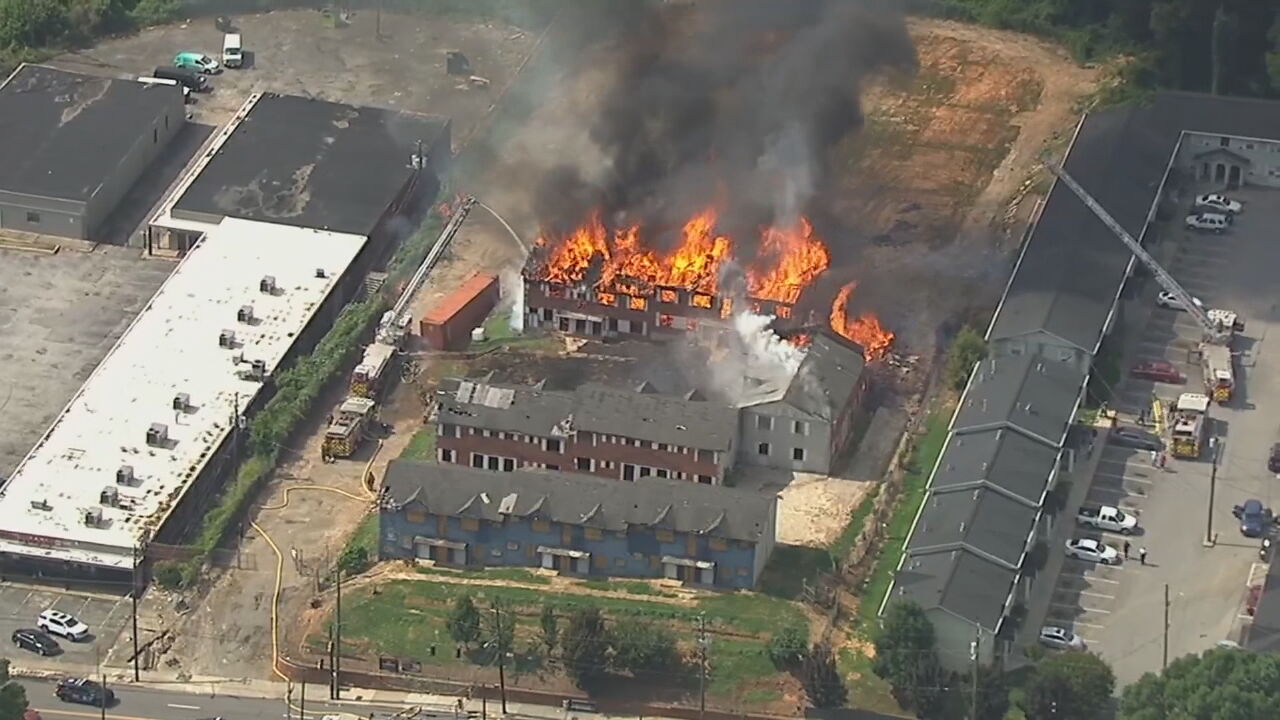 Inferno Engulfs Northwest Atlanta Apartment Complex, Residents Evacuate
