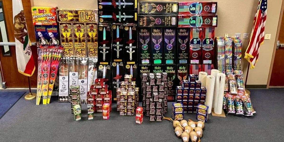 Over 2,300 POUNDS of ILLEGAL PYROTECHNICS SEIZED in Porterville Raid