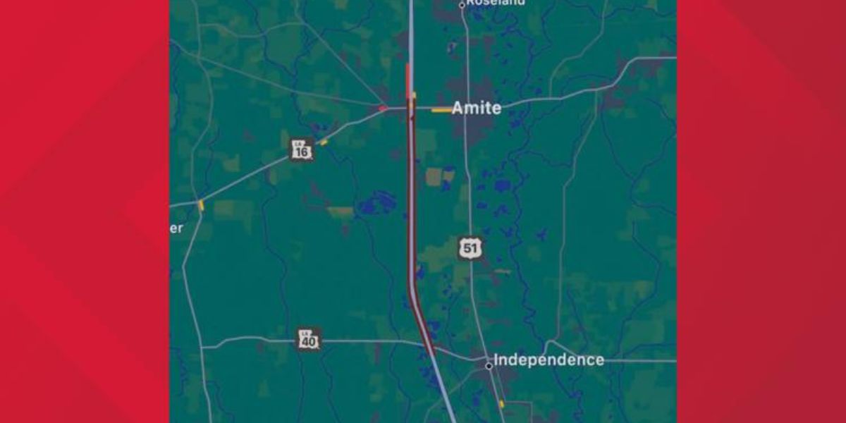 Traffic Alert I-55 Northbound Reopens Completely Near Amite, What's Changed