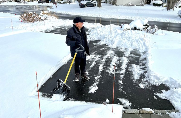 Never slide off your driveway again with $6 buy to keep your car safe in snow – you can even DIY it with old bed sheets