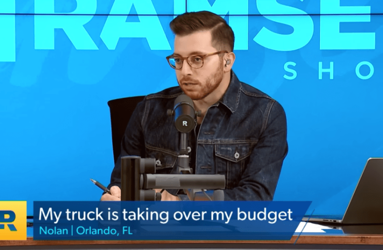 Truck payments are ‘swallowing’ 21-year-old in debt – but an expert said two options will help him ‘breathe again’