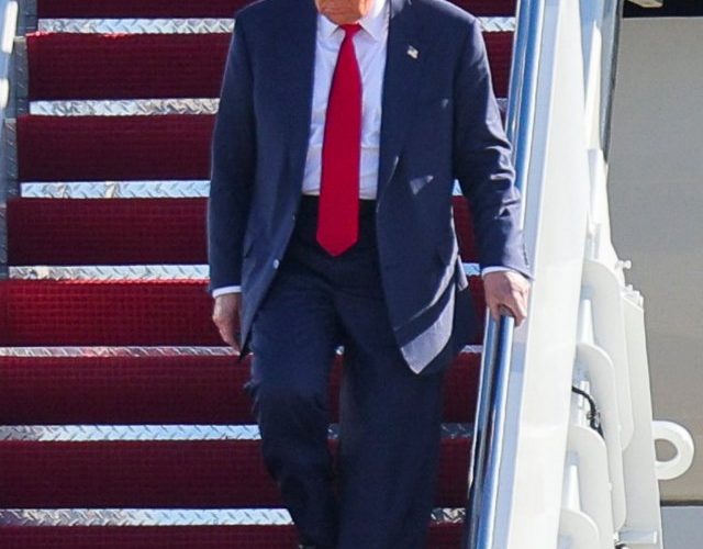 Donald Trump arrives in DC with Elon Musk ahead of Joe Biden meeting after giving Tesla CEO role in new administration