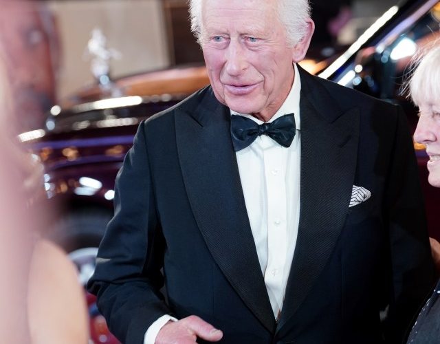 King Charles attends glittering Gladiator 2 premiere after hosting star-studded bash at Buckingham Palace with Camilla