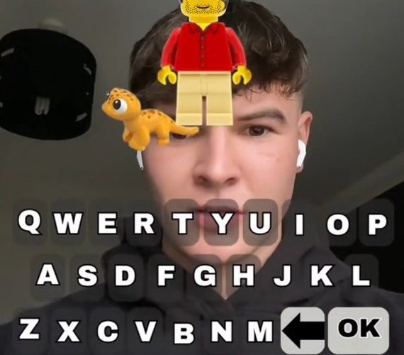 How to get the Lego name filter on TikTok