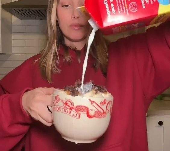 What is the loaded cereal bowl trend on TikTok?