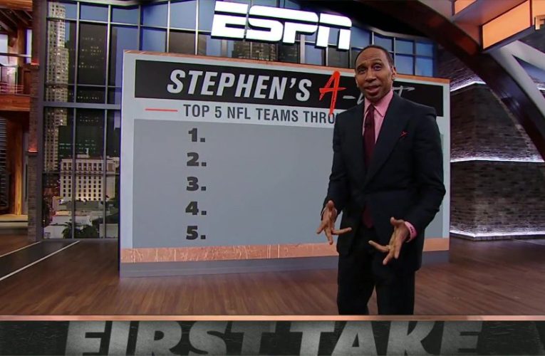 Stephen A. Smith makes First Take return and unveils list of best NFL teams – but fans can’t understand his logic