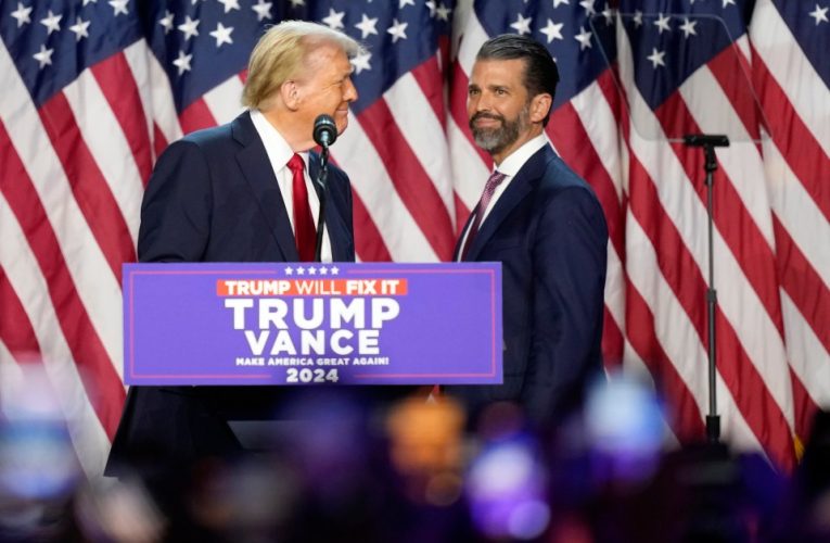 Donald Trump Jr accuses Biden of trying to start World War 3 after approving Ukraine using US missiles to strike Russia