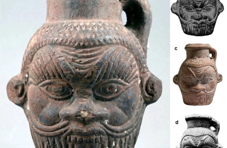 Ancient Egyptians necked hallucinogenic cocktails from creepy gurning demon mugs during wild parties, scientists confirm