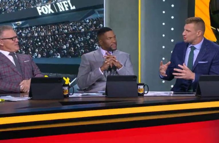 Michael Strahan labels Dallas Cowboys ‘kind of a dud’ on Fox NFL Sunday after and Rob Gronkowski’s brutal roast