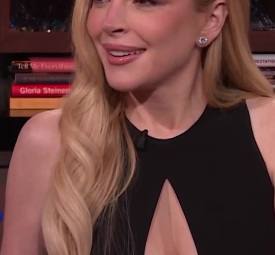 Lindsay Lohan fans spot huge change to her ‘new’ face as she appears on Andy Cohen’s show