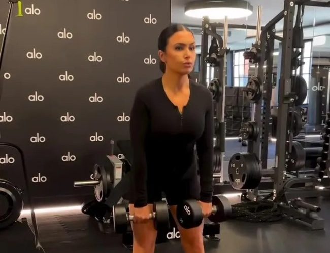 Molly Qerim leaves jaws-dropped with ‘outrageous’ gym video as fans gasp ‘she knows what she’s doing’