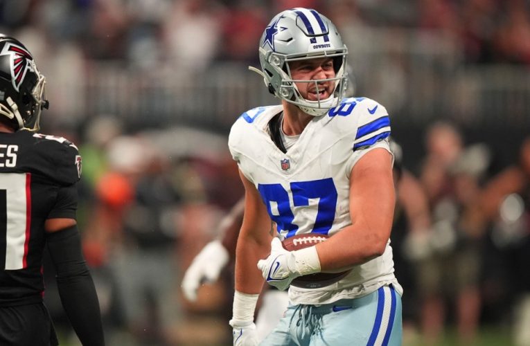 Jake Ferguson and Haley Cavinder labeled ‘the new Kelce and Swift’ after Dallas Cowboys star’s tribute to girlfriend