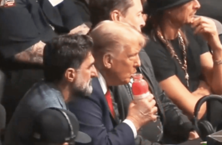 ‘This is sick, man’ says KSI as clip of USA President Donald Trump drinking Prime goes viral