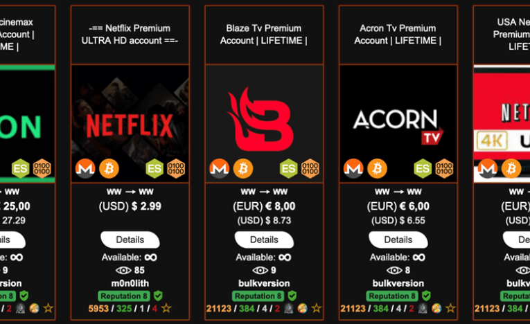 Inside dark web TV market where stolen Netflix and Amazon logins go for £4 – sinister text means you’re the next target